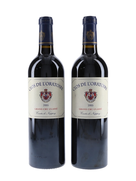 Clos De L'Oratoire 2005 Saint Emilion Grand Cru Classe 2 x 75cl / 14%