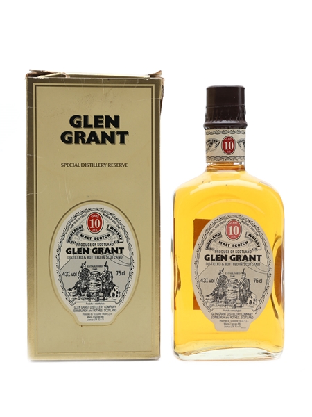 Glen Grant 10 Years Old Bottled 1980s 75cl