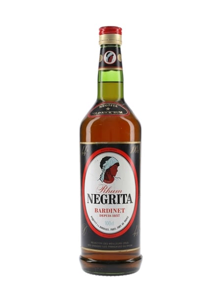 Bardinet Negrita Rhum Bottled 1980s 100cl / 44%