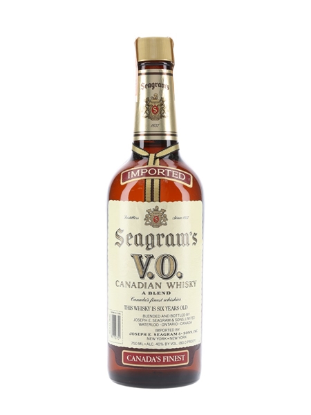 Seagram's VO 6 Year Old 1976 - Lot 40539 - Buy/Sell World