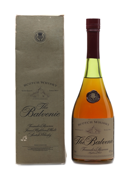 Balvenie Founder's Reserve Bottled 1980s 100cl / 43%