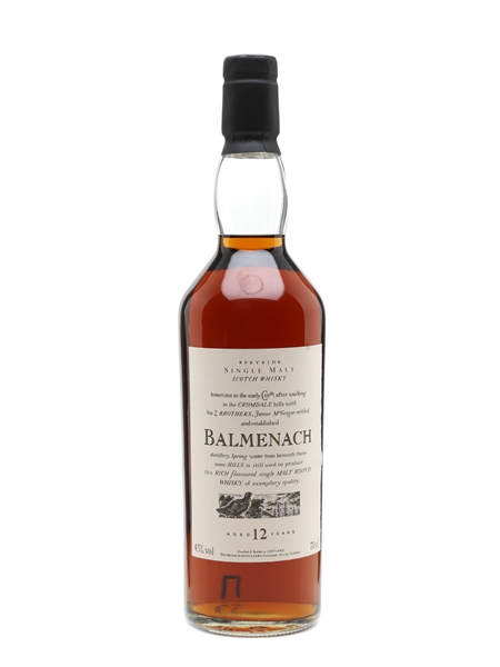 Balmenach 12 Years Old Flora & Fauna 70cl / 43%