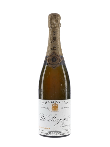 Pol Roger Brut 1964 Extra Cuvee De Reserve 77cl / 12%