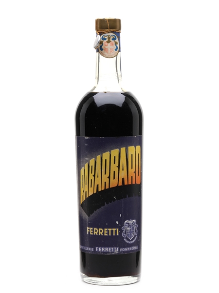 Ferretti Rabarbaro Bottled 1950s 100cl / 16%