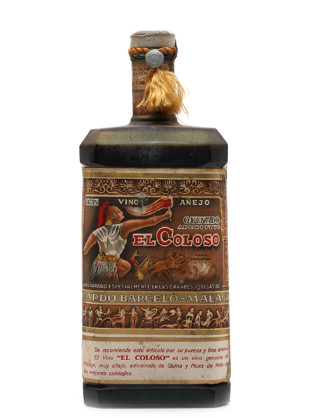 Ricardo Barcelo Gran Vino El Coloso Bottled 1950s 100cl