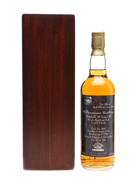 Macduff 20 Years Old Millenium Bottling Master of Malt 70cl