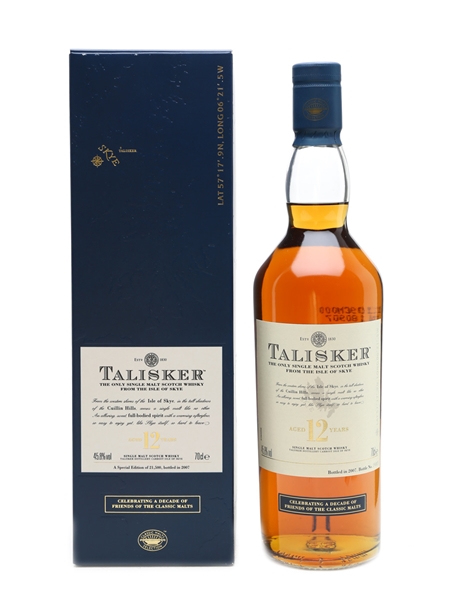 Talisker 12 Years Old Friends of The Classic Malts 70cl