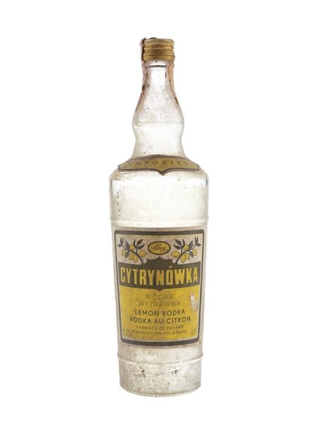 Polmos Cytrynowka (Lemon Vodka) Bottled 1970s - Rinaldi 75cl / 40%