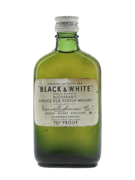 Black & White Bottled 1960s 5cl / 40%