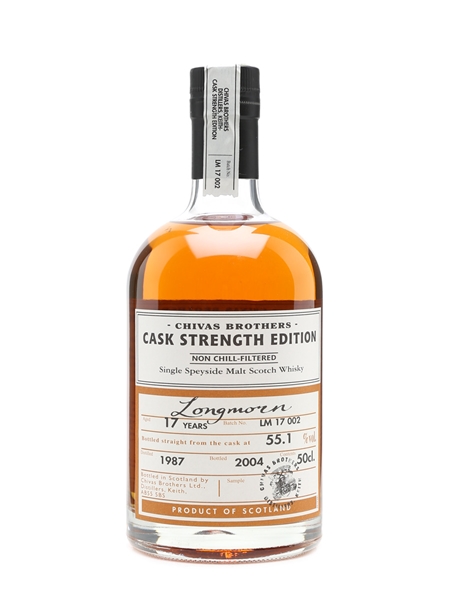 Longmorn 1987 17 Years Old Cask Strength 50cl