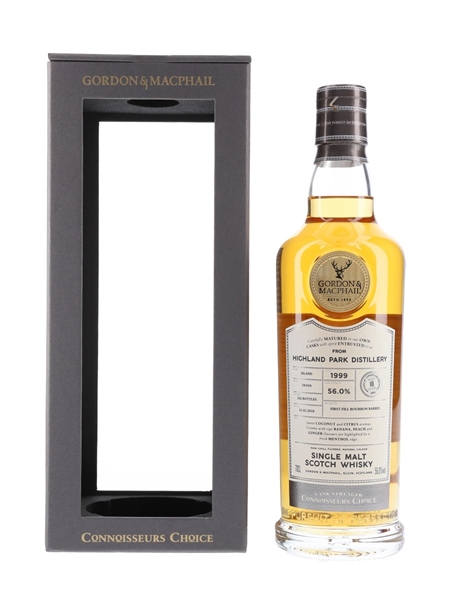 Highland Park 1999 Bottled 2018 - Gordon & MacPhail 70cl / 56%