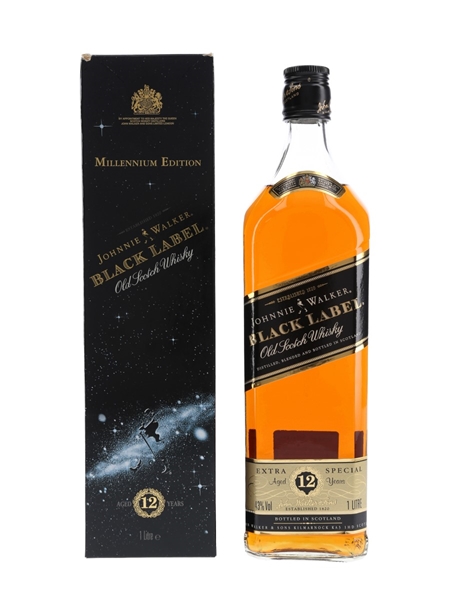 Johnnie Walker Black Label 12 Year Old Millennium Edition 100cl / 43%