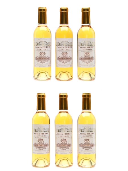 Chateau Filhot 2005 Sauternes 6 x 37.5cl / 14%