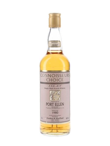 Port Ellen 1980 Bottled 1998 - Connoisseurs Choice 70cl / 40%