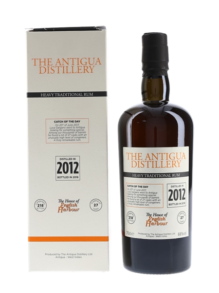 House Of English Harbour 2012 Antigua Rum Bottled 2018 - Luca Gargano 70cl / 66%