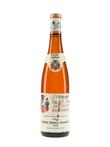 Kerner Beerenauslese 1976 Niersteiner Paterberg - Weingut Strub 70cl