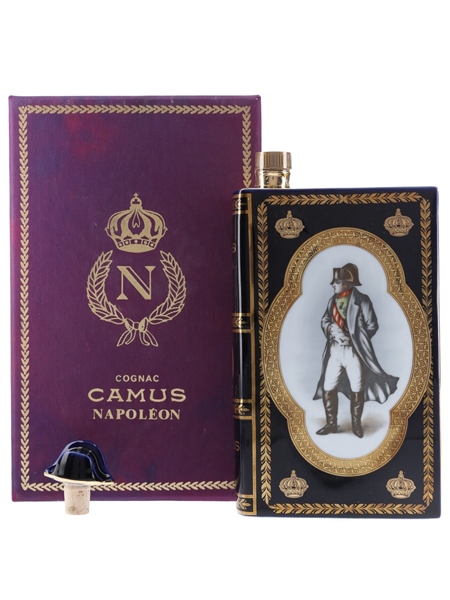 Camus Napoleon Cognac Ceramic Book Bicentenary - 200th Anniversary 70cl / 40%