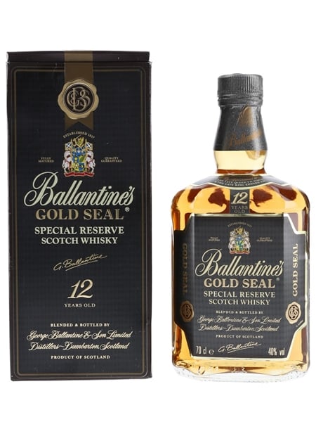 Ballantine's Gold Seal 12 Year Old Bottled 1990s 70cl / 40%