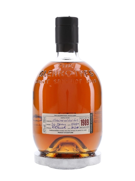 Glenrothes 1989 Bottled 2002 70cl / 43%