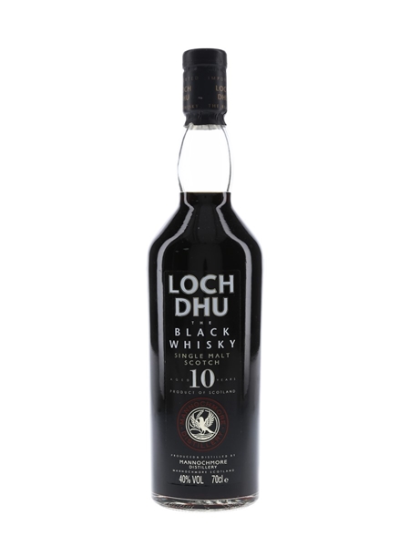 Loch Dhu 10 Year Old - The Black Whisky Mannochmore 70cl / 40%