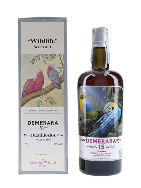 Diamond 1992 Demerara Rum 15 Year Old - Silver Seal 70cl / 55%