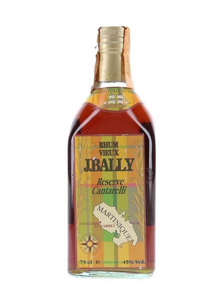 J Bally 1970 Rhum Agricole Bottled 1991 - Reserve Cantarelli 75cl / 45%