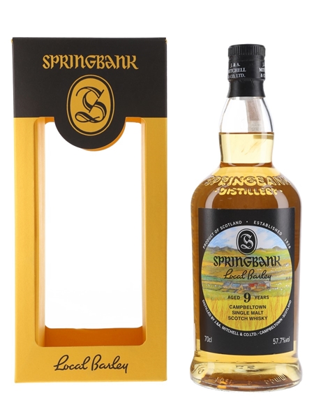 Springbank 2009 9 Year Old Local Barley 70cl / 57.7%