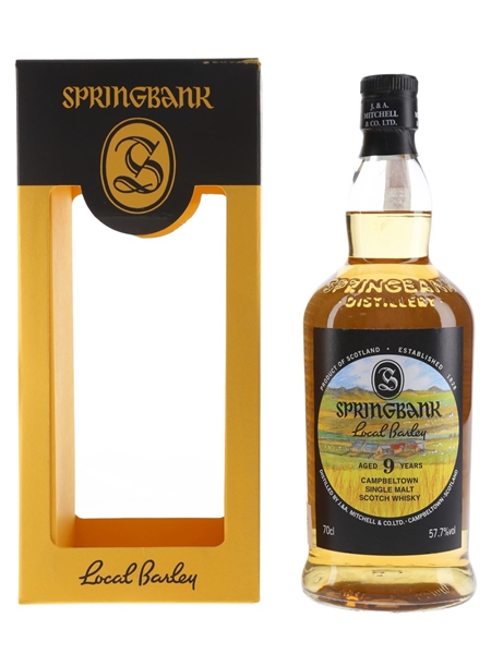 Springbank 2009 9 Year Old Local Barley 70cl / 57.7%