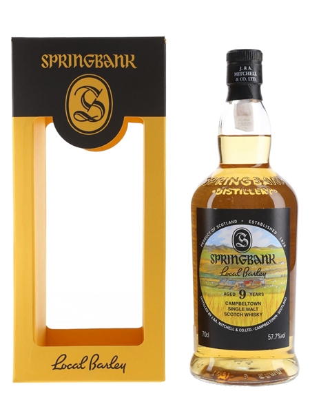 Springbank 2009 9 Year Old Local Barley 70cl / 57.7%