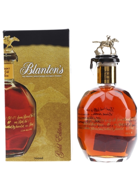 Blanton's Gold Edition Barrel No. 500 Bottled 2018 70cl / 51.5%