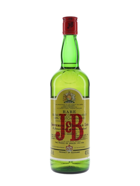 J & B Rare Bottled 1980s 75cl / 43%