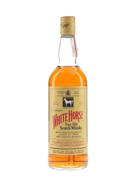 White Horse Bottled 1980s - Montenegro 75cl / 40%