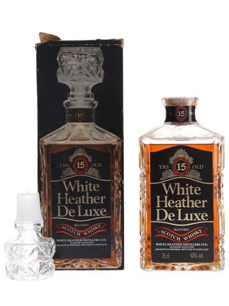 White Heather De Luxe 15 Year Old Bottled 1980s 75cl / 40%