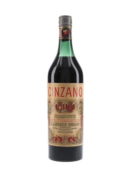 Cinzano Vermouth Torino Bottled 1950s 100cl