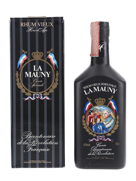 La Mauny Rhum Vieux Hors D'Age Cuvee Bicentenaire De La Revolution 70cl / 43%