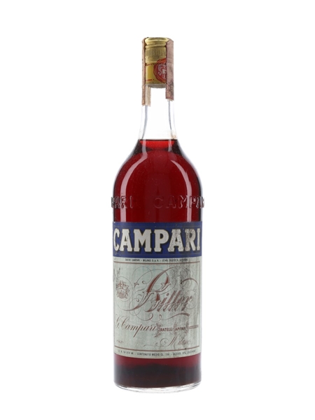 Campari Bitter Bottled 1960s-1970s 100cl / 25%