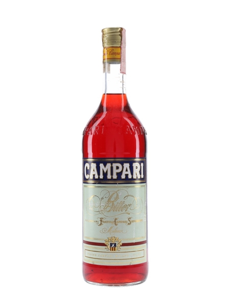 Campari Bitter Bottled 1980s-1990s 100cl / 25%