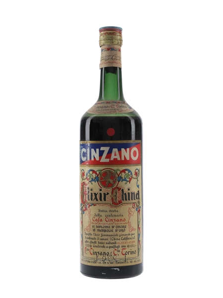 Cinzano Elixir China Bottled 1950s 100cl / 30.5%