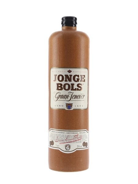 Bols Jonge Dubbelgestookte Graangenever Bottled 1980s 100cl / 35%