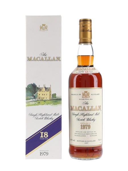 Macallan 1979 18 Year Old Bottled 1997 70cl / 43%