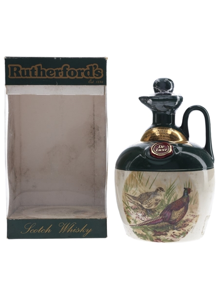 Rutherford's De Luxe Ceramic Decanter Bottled 1990s - Garcias Lda 70cl / 40%