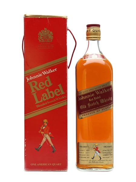 Johnnie Walker Red Label Bottled 1970s 94.6cl