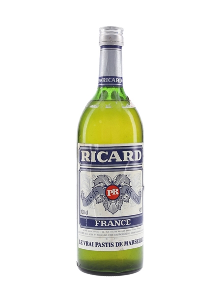 Ricard Pastis Bottled 1970s-1980s 100cl / 45%