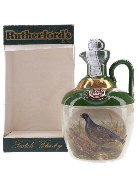 Rutherford's De Luxe Ceramic Decanter Bottled 1990s - Garcias Lda 70cl / 40%