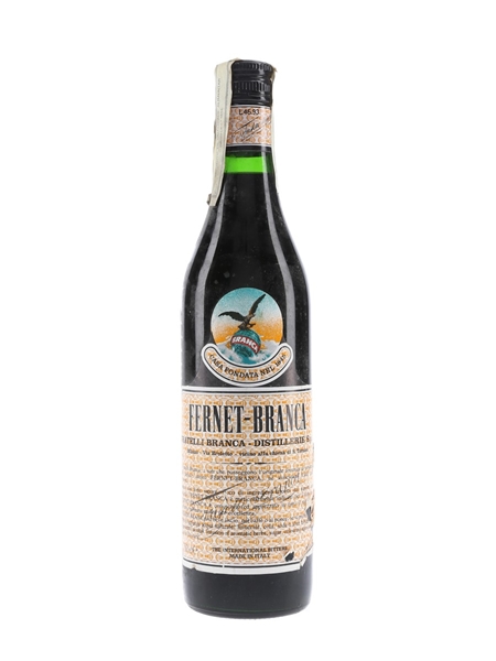 Fernet Branca Bottled 1990s - Seagram Portugal 70cl / 40%