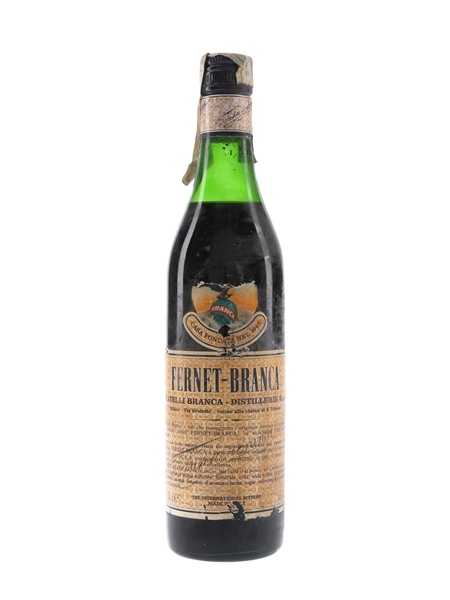 Fernet Branca Bottled 1990s - Seagram Portugal 70cl / 40%