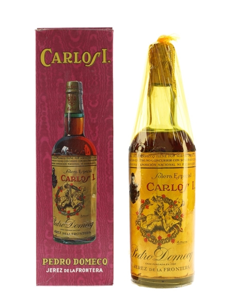 Carlos I Solera Especial Bottled 1950s - Pedro Domecq 75cl / 40%