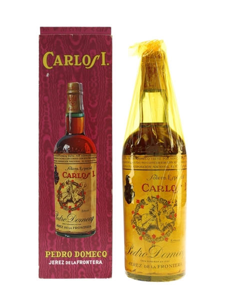 Carlos I Solera Especial Bottled 1950s - Pedro Domecq 75cl / 40%