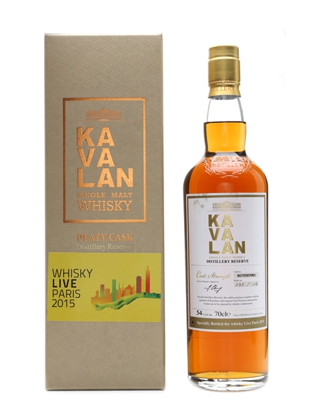 Kavalan Single Malt Whisky Live Paris 2015 70cl