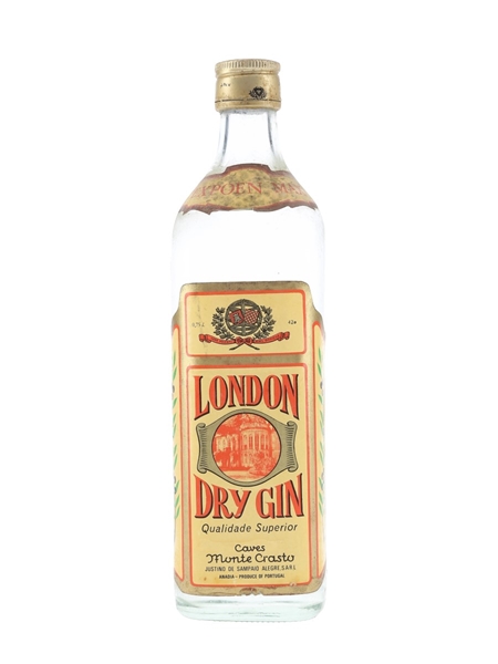 Monte Crasto London Dry Gin Bottled 1970s 75cl / 42%